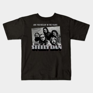 steely dan monocrome Kids T-Shirt